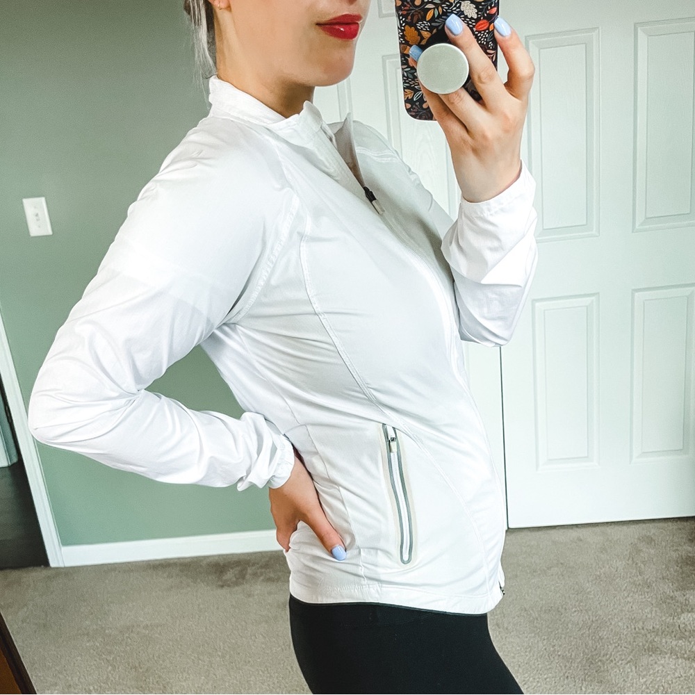 Athleta White Athliesure Jacket XXS